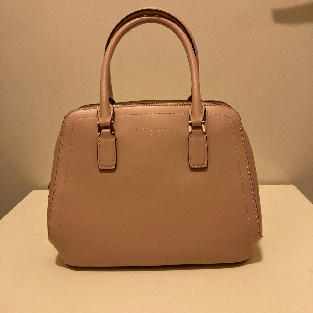 Low Start Alert 🔔 New Samantha Thavasa Beautiful Structured Satchel in Nude Pink